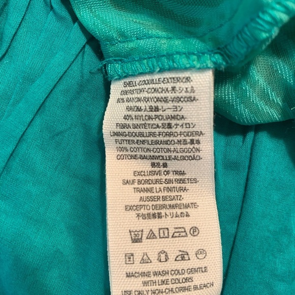 Free People green velour textured dress, size S - Picture 7 of 9